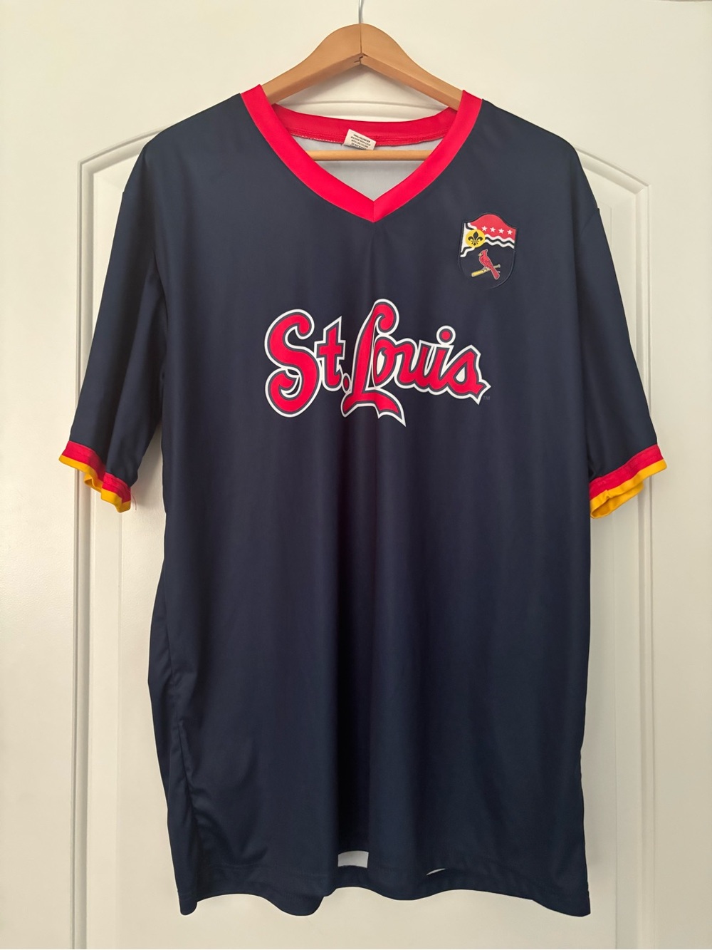 St. Louis Cardinals MLB XL Navy Performance Jersey